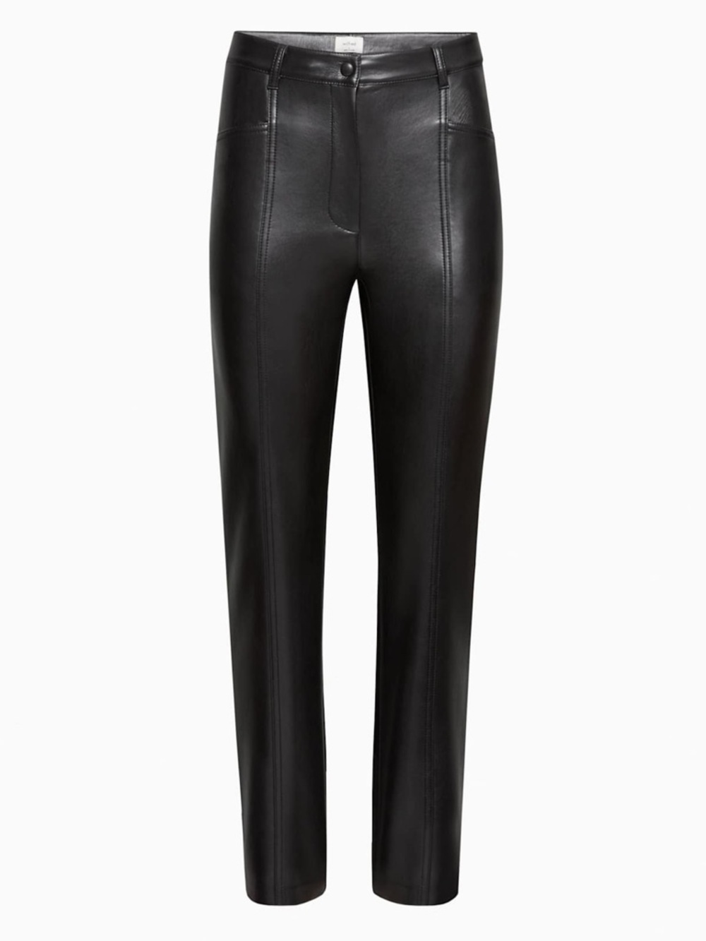 NWT! Wilfred Rebel High-waisted Vegan Leather pants size 16